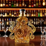 Carafe à whisky en forme de poulpe