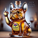 Carafe à Whisky Jack Royal en Forme de Bouledogue