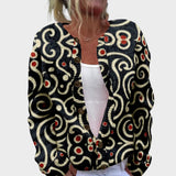 Gabriela - Autumn Floral Cardigan
