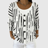 Comfortable Buttoned Knit Cardigan