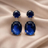 White Gold Earrings with Majestic Zirconia