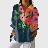 Lightweight and Colourful Printed Blouse