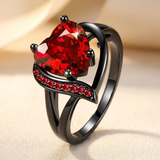 Ruby Heart Ring