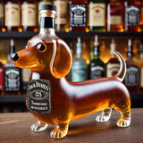 Whisky-Karaffe in Form eines Dackels