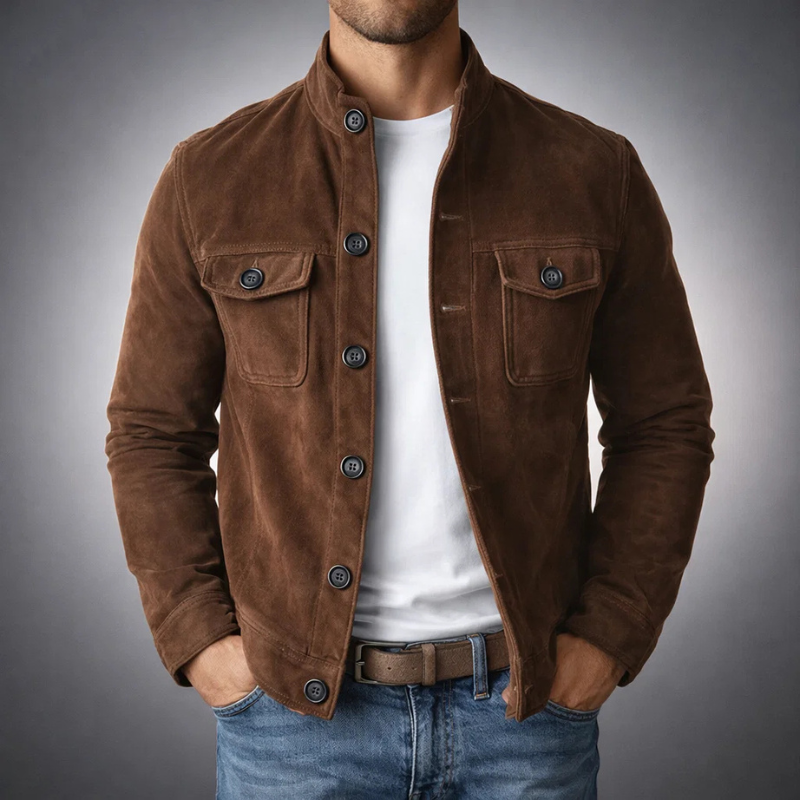 Andreas - Shirt Jacket with Soft Touch