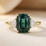 Emerald Solitaire Ring