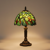 Elefantenlampe mit Glasmalerei