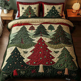 3-Piece Padded Bedding Set - Forest of Joy