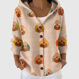 Hooded Knit Comfort Cardigan