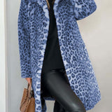 Leia - Long Leopard Coat