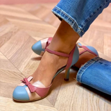 Sable - Chic Colour-Block Heels
