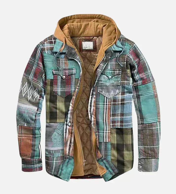 Helmut | Checked Patchwork Jacket