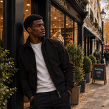 Dieter | Suede Bomber Jacket