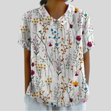 Elegant Comfort Floral Top