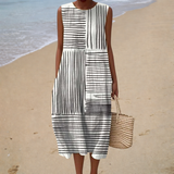 Comfortable Sleeveless Summer Dress