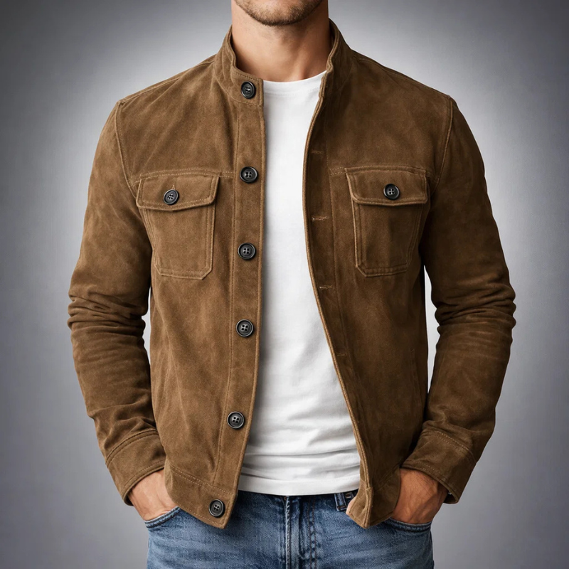 Andreas - Shirt Jacket with Soft Touch