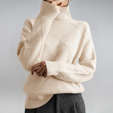 Lauren | Luxurious Cashmere Roll Neck Jumper