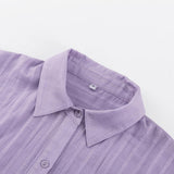 Viola - Button-Up Shirt and Breezy Shorts Set