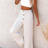Riana - Relaxed High-Waisted Trousers