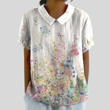 Elegant Floral Comfort Top