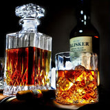 Whisky-Karaffe und Gläser Set