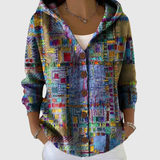 Comfortable Hooded Cardigan in Knit