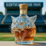 Carafe à whisky en forme de tigre