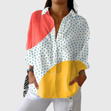 Lightweight and Colourful Printed Blouse