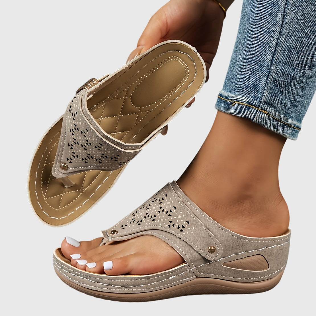 Anika - Flip Flop Sandals