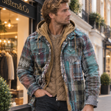 Helmut | Checked Patchwork Jacket