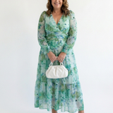 Camille | Maxi Floral Dress with Long Sleeves