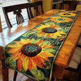 Padded Table Runner - Sunflower Garden