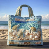 Handcrafted Matelassé Bag - Sea Turtles