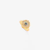 Tourbillon Sapphire Ring | Gold