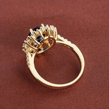 Vionne Sapphire Ring | White Gold