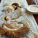 Padded Table Runner - Light from Bethlehem