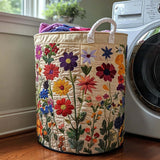 Panier à Linge Fait Main Bloom Bright