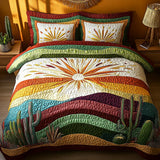 Padded Bedding Set 3 Pieces - Sunset Over the Cacti