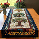 Padded Table Runner - Celtic Tree