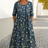 RELAXED MIDI DRESS LUNA