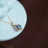 Royal Celestial Pendant Necklace | Gold