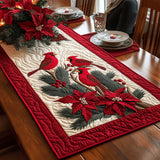 Padded Table Runner - Scarlet Wings