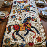 Padded Table Runner - Galloping Horse