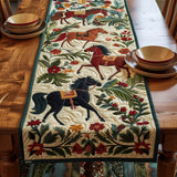 Padded Table Runner - Horse Art