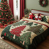 3-Piece Padded Bedding Set - Forest of Joy