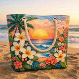 Sac de Plage Fait Main | Brise Tropicale