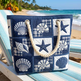 Sac de Plage Fait Main | Sérénité de Coquillages