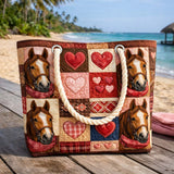 Sac de Plage Fait Main | Prairie Runner
