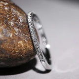 Elyse Minimalist Ring in Zirconia