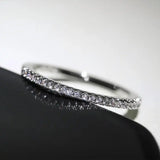 Elyse Minimalist Ring in Zirconia